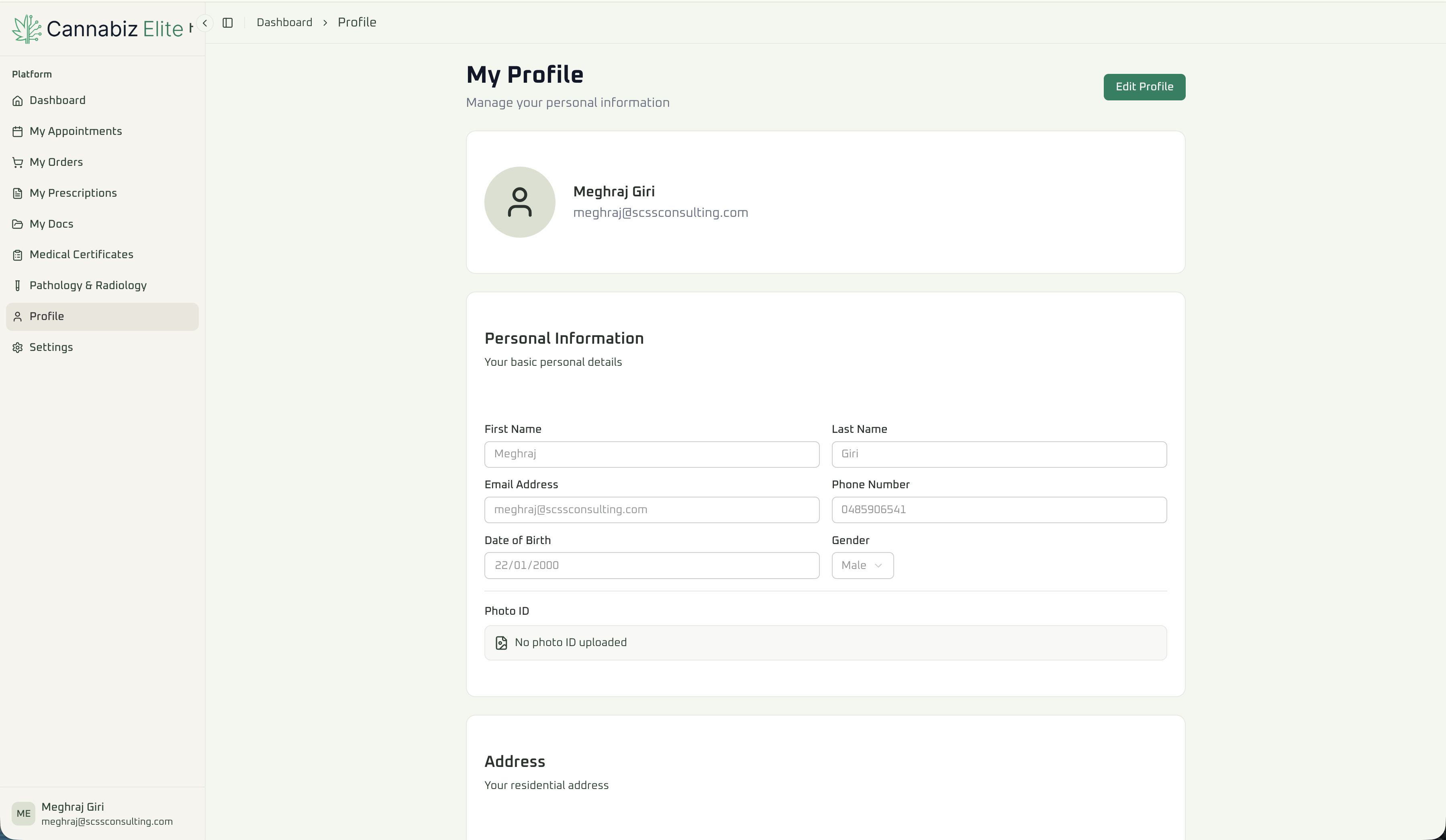 Clinic Management System - Cannabiz Elite (Australia) screenshot 10