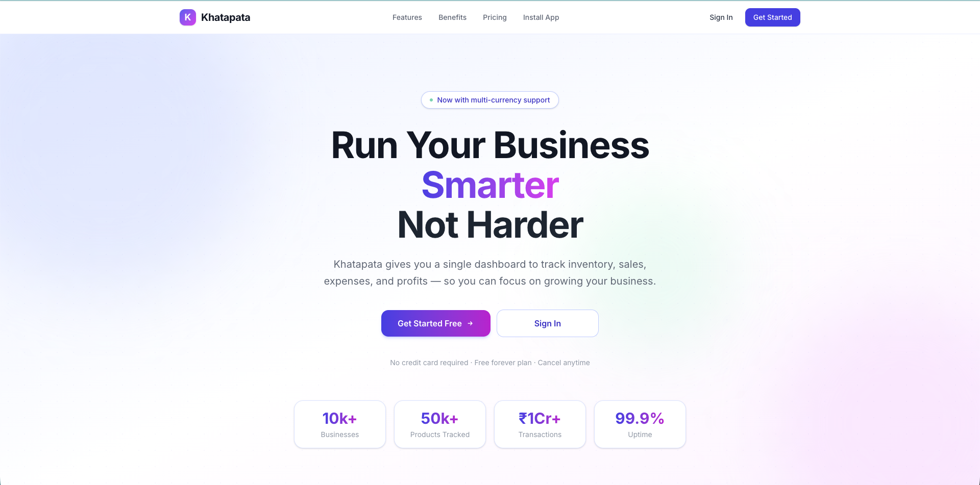 Inventory Management System - Khatapata (PWA)