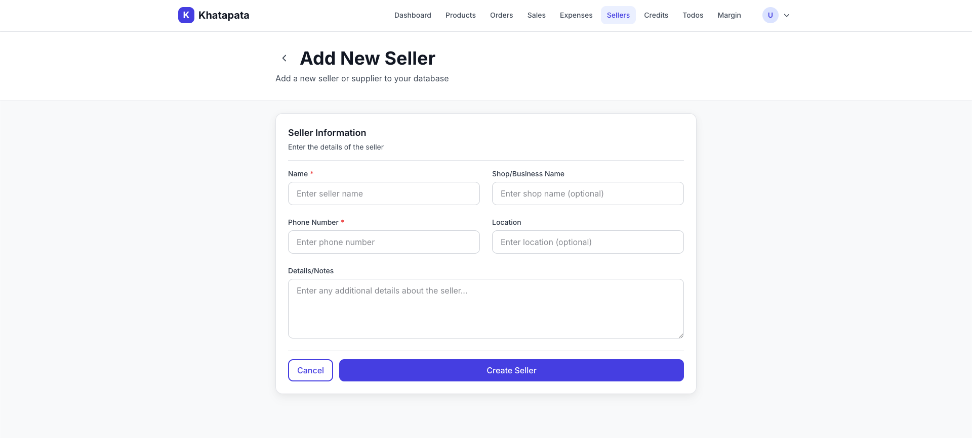 Inventory Management System - Khatapata (PWA) screenshot 8
