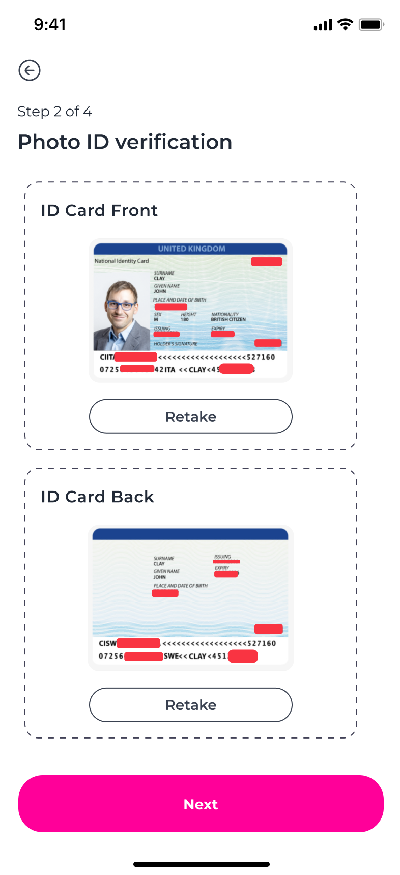 The LYVE app screenshot 2
