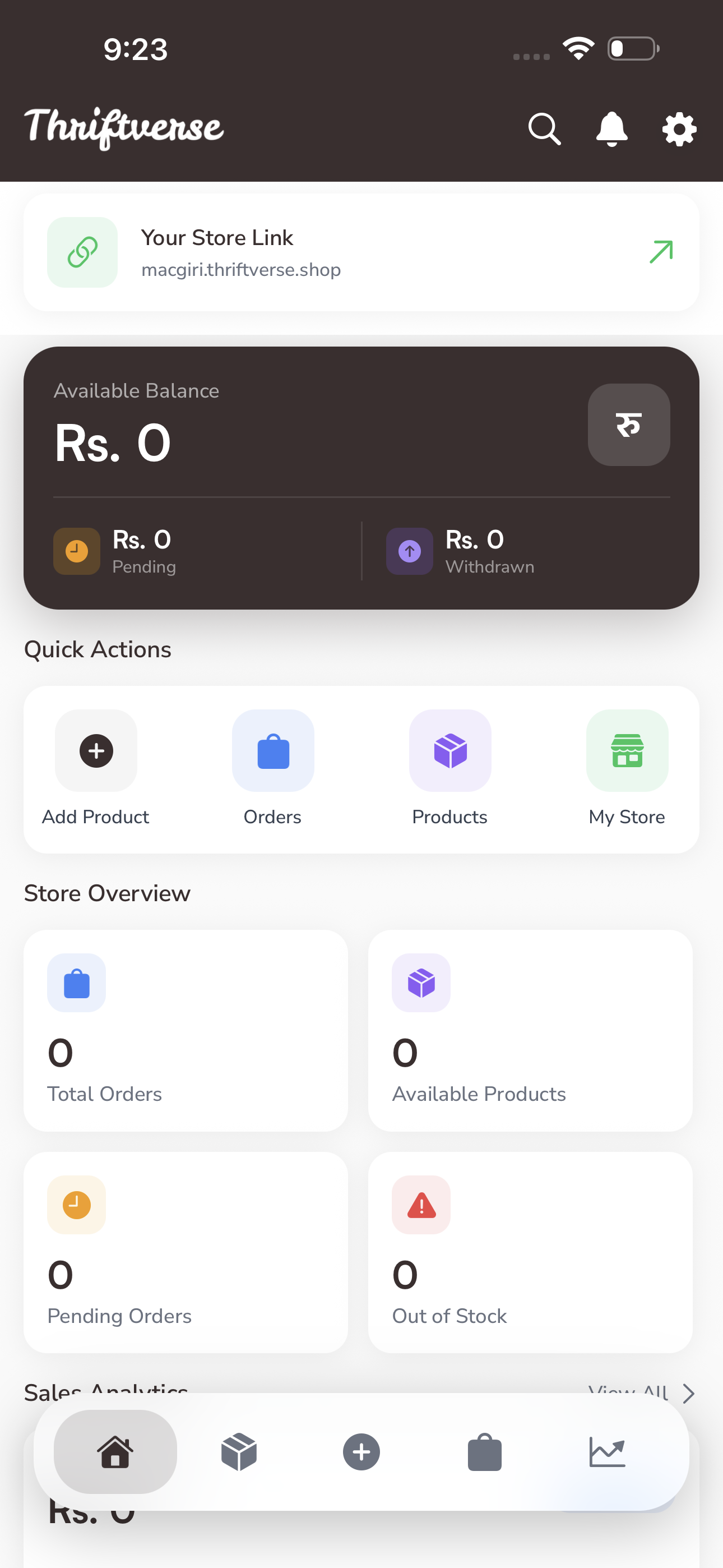 React Native E-commerce App - Thriftverse screenshot 6