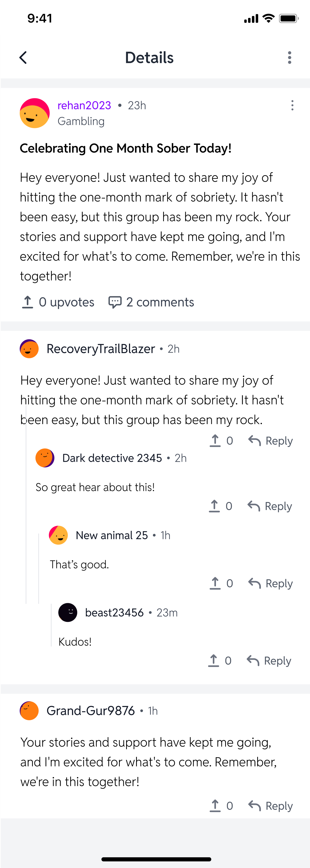 Gambling Recovery App - Yume screenshot 2